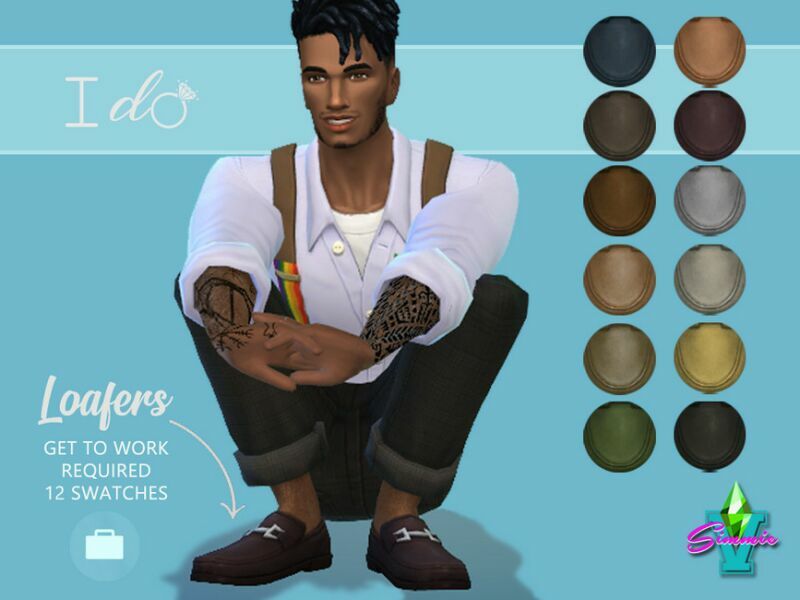 Simmiev I DO Loafers By Simmiev Sims 4 CC