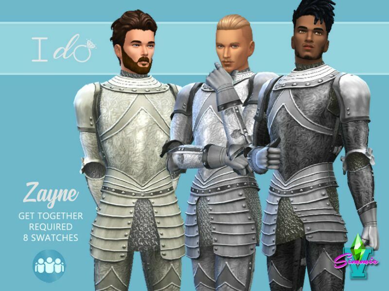 Simmiev I DO Zayne Armor By Simmiev Sims 4 CC