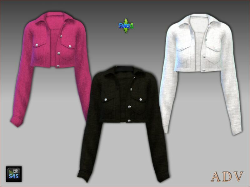 sims 4 cc skirts jackets and tops for adults 4