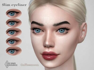 Slim Eyeliner By Coffeemoon Sims 4 CC