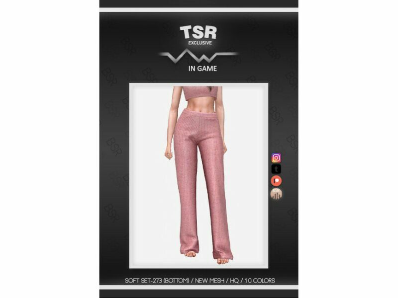 sims 4 cc soft set 273 bottom bd809 by busra tr 2