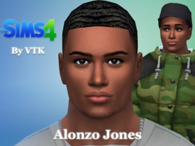 Soldier Alonzo Jones Free SIM Download By VTK Sims 4 CC