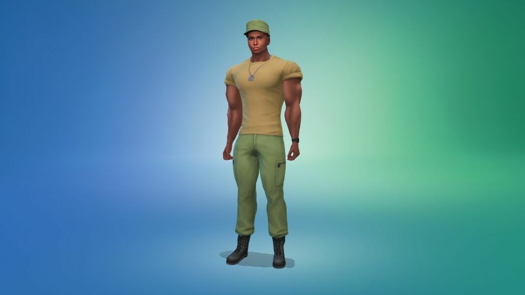 sims 4 cc soldier david brooks free sim download by vtk 2