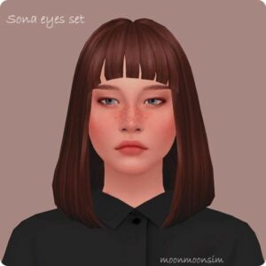 Sona Eyes SET By Moonmoonsim Sims 4 CC