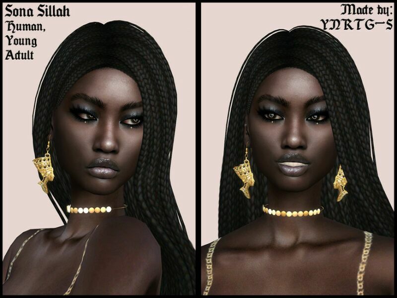 Sona Sillah By Ynrtg-S Sims 4 CC