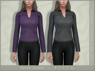 Spark Jacket. By Pipco Sims 4 CC