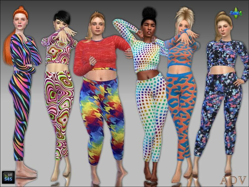 Sportswear For Adults Sims 4 CC