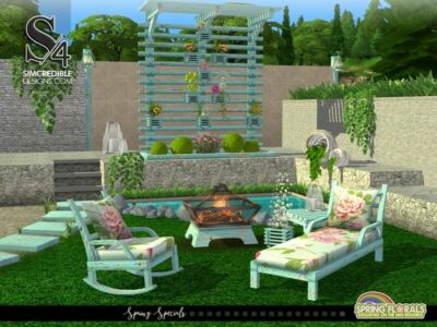 Spring Specials A By Simcredible! Sims 4 CC