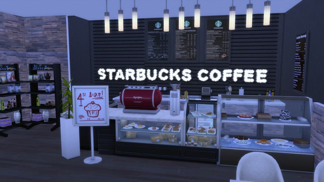 sims 4 cc starbucks cc free by mrsbarbiex3 2