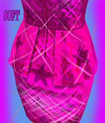 sims 4 cc starry pinky dress by rubicitaaya 3