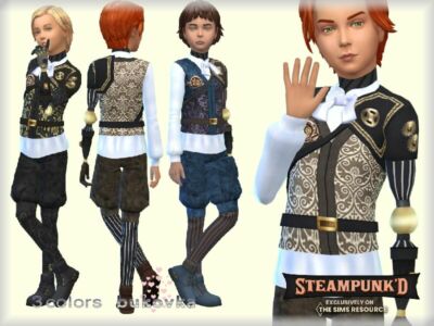 Steampunked Clothes By Bukovka Sims 4 CC