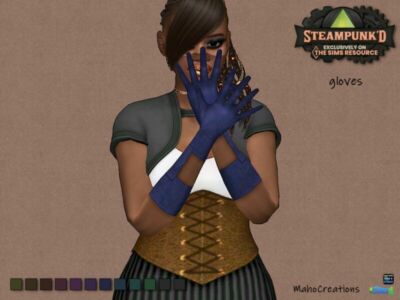 Steampunked – Gloves By Mahocreations Sims 4 CC