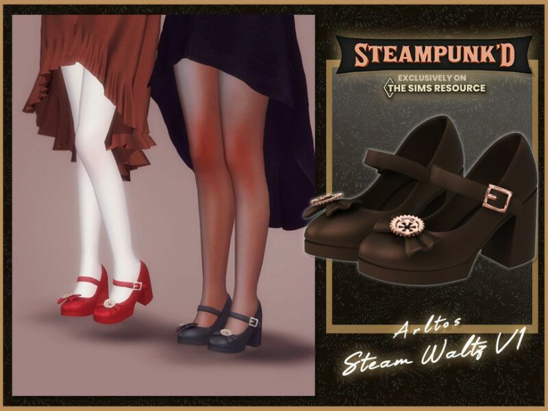 Steampunked – Steam Waltz V1 By Arltos Sims 4 CC