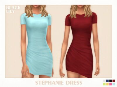 Stephanie Dress Sims 4 CC