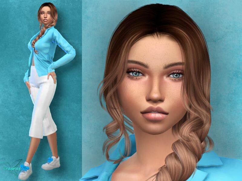 Stephanie Saurin By Trasras Sims 4 CC