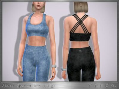 Storm Sports BRA. By Pipco Sims 4 CC