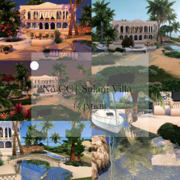 Sulani Villa |CC Free By Mrsbarbiex3 Sims 4 CC