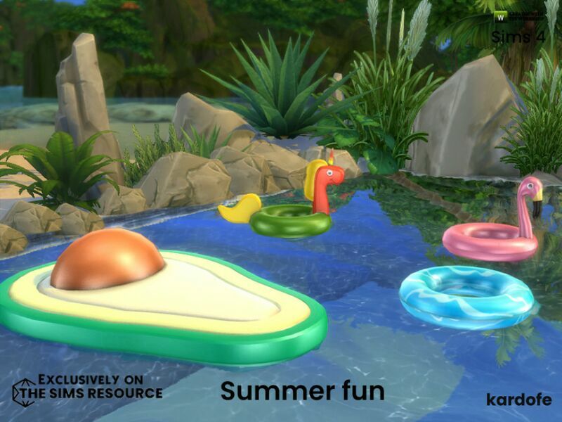 sims 4 cc summer fun by kardofe 5