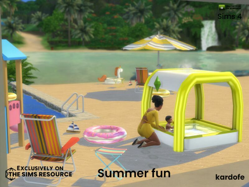 sims 4 cc summer fun by kardofe 6