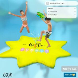 Summer FUN Pack ☀ Sims 4 CC