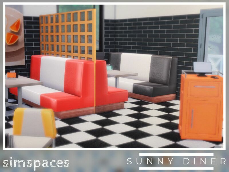 Sunny Diner – Part 1 By Simspaces Sims 4 CC