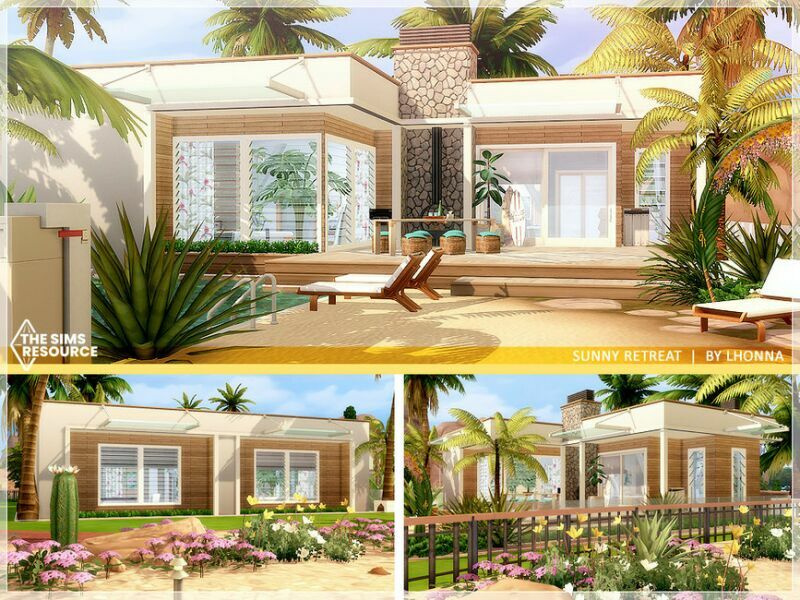 sims 4 cc sunny retreat tsr cc only by lhonna 2