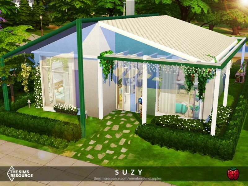 Suzy Small Home – NO CC By Melapples Sims 4 CC