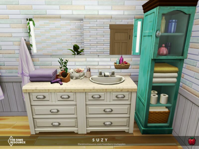 sims 4 cc suzy small home no cc by melapples 6