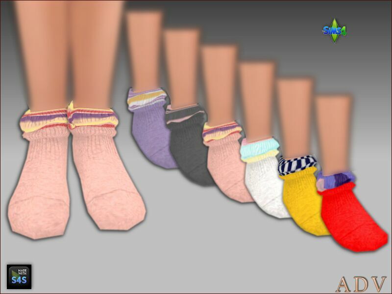 sims 4 cc sweat sets and socks 5