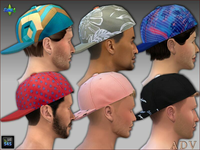 sims 4 cc swim trunks caps and sandals 4