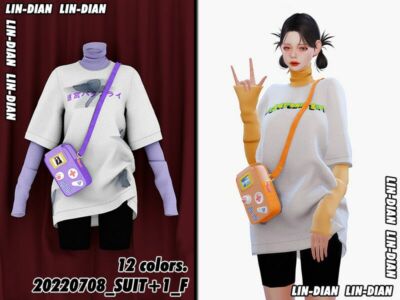 T-Shirts And Bags Sims 4 CC