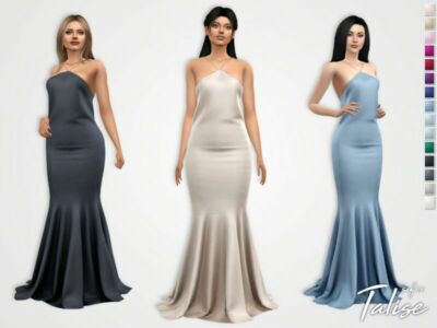 Talise Dress By Sifix Sims 4 CC