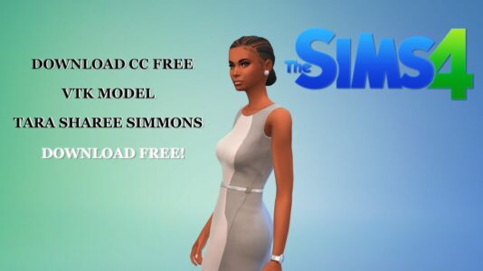 Tara Sharee Simmons By VTK Sims 4 CC