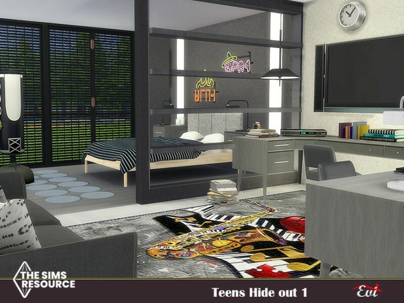 Teen Hide OUT By EVI Sims 4 CC