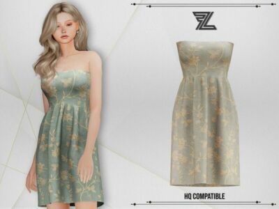 Terry Dress Sims 4 CC