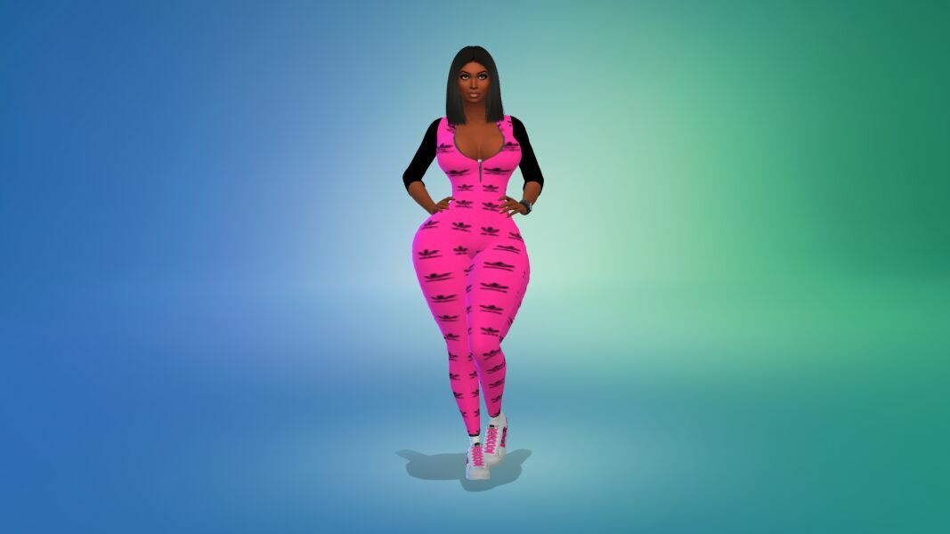 sims 4 cc the influencer full body jumpsuit by vtk by vtk 7