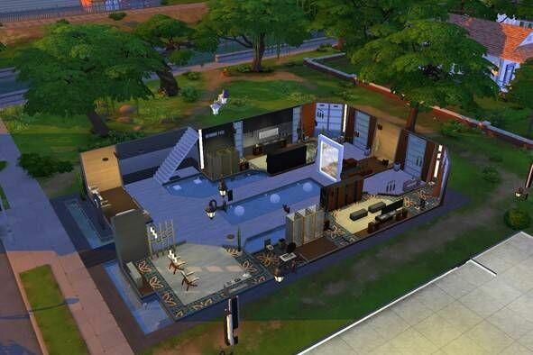 sims 4 cc the massage center spa renovated no cc by vtk 4