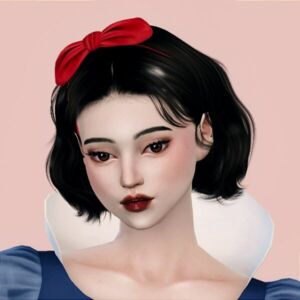 The | Snow White | Female By Hedennychen Sims 4 CC