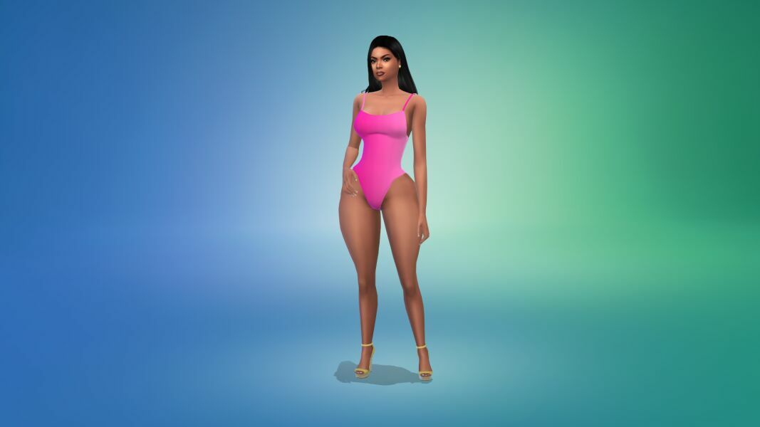 sims 4 cc the spectrum full body hq af swimsuit by vtk 2