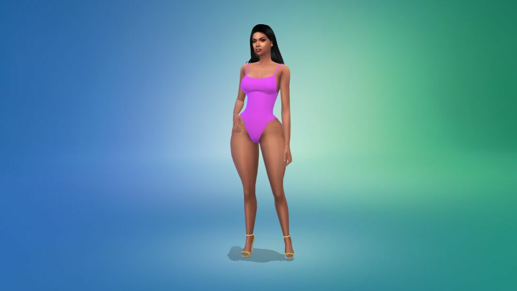 sims 4 cc the spectrum full body hq af swimsuit by vtk 6