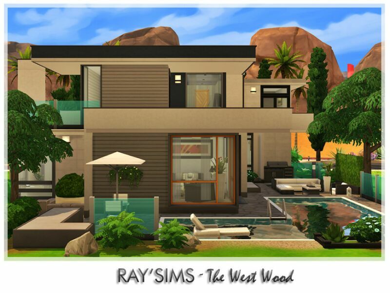 The West Wood Sims 4 CC