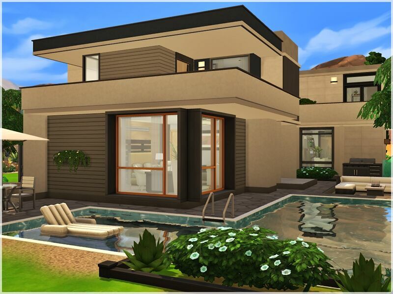 sims 4 cc the west wood 3