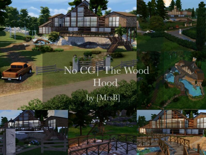 The Wood Hood |CC Free By Mrsbarbiex3 Sims 4 CC