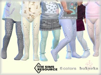 Tights DOT By Bukovka Sims 4 CC