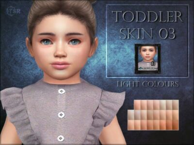 Toddler Skin 03 – Light Colours By Remussirion Sims 4 CC