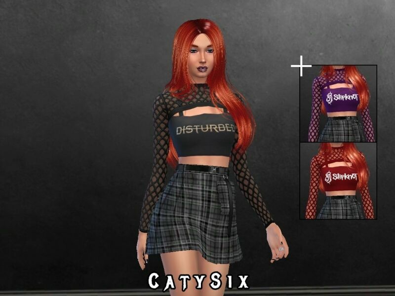 sims 4 cc tops bands v3 by catysix 2