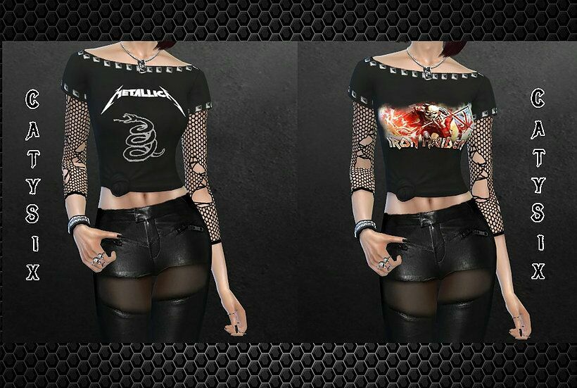 sims 4 cc tops ready to rock v1 backyard needed by catysix 2