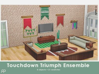 Touchdown Triumph Ensemble Sims 4 CC