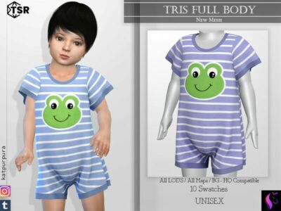 Tris Full Body By Katpurpura Sims 4 CC