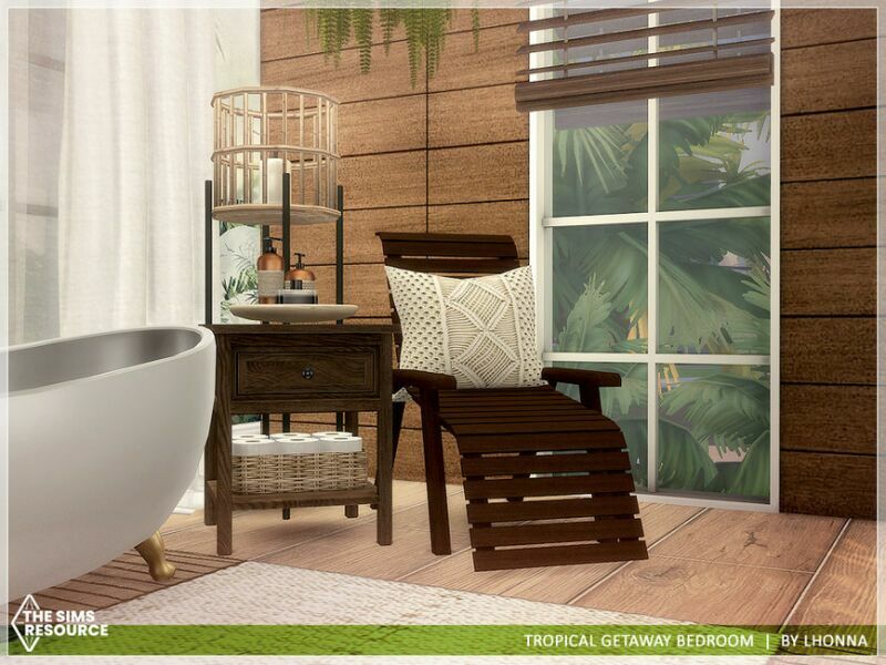 sims 4 cc tropical getaway bedroom tsr cc only by lhonna 5